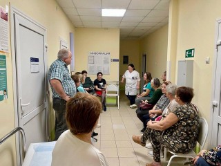 Доступность медицинской помощи обсудили с жителями деревень Ленинского округа