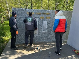 Жители Люберец восстанавливают монумент героям войны