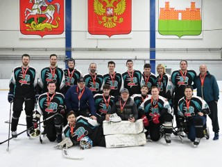 Хоккейный клуб «Можайск» завоевал Кубок Лиги SHL, победив с разгромным счетом