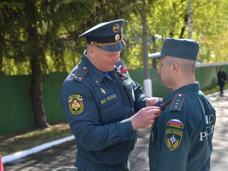 Лучших пожарных наградили в Дмитрове