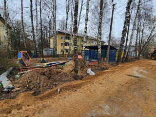В Долгопрудном полностью обновят все детские площадки в саду №9