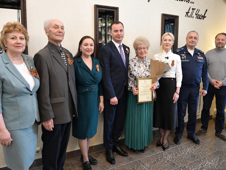 В честь 80-летия Великой Победы в Дмитрове чествовали ветеранов и участников СВО