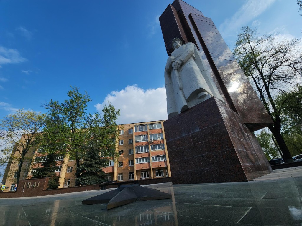 В Егорьевске завершают обновление мемориального комплекса Воинской славы