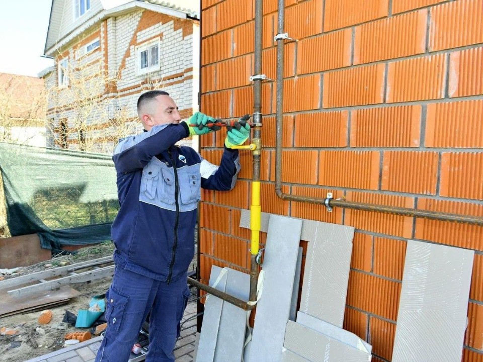 В Дуброве газифицировали 30 частных домов