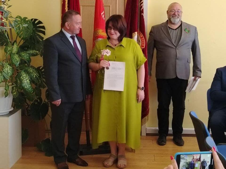 Врач-патриот из Мытищ получила награду за общественную деятельность