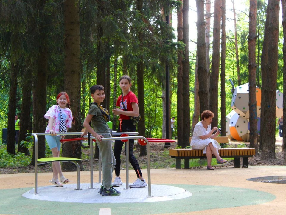 В Звенигороде открыли для посещения основную часть Супоневского лесопарка