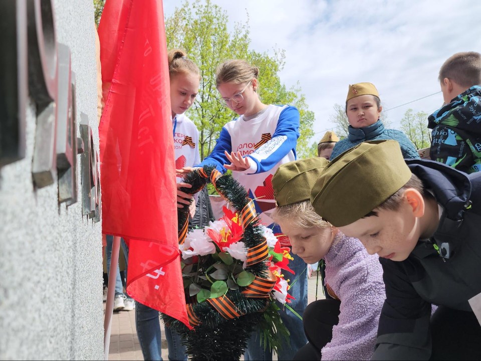Ветеран СВО стал участником праздничного митинга в Егорьевске