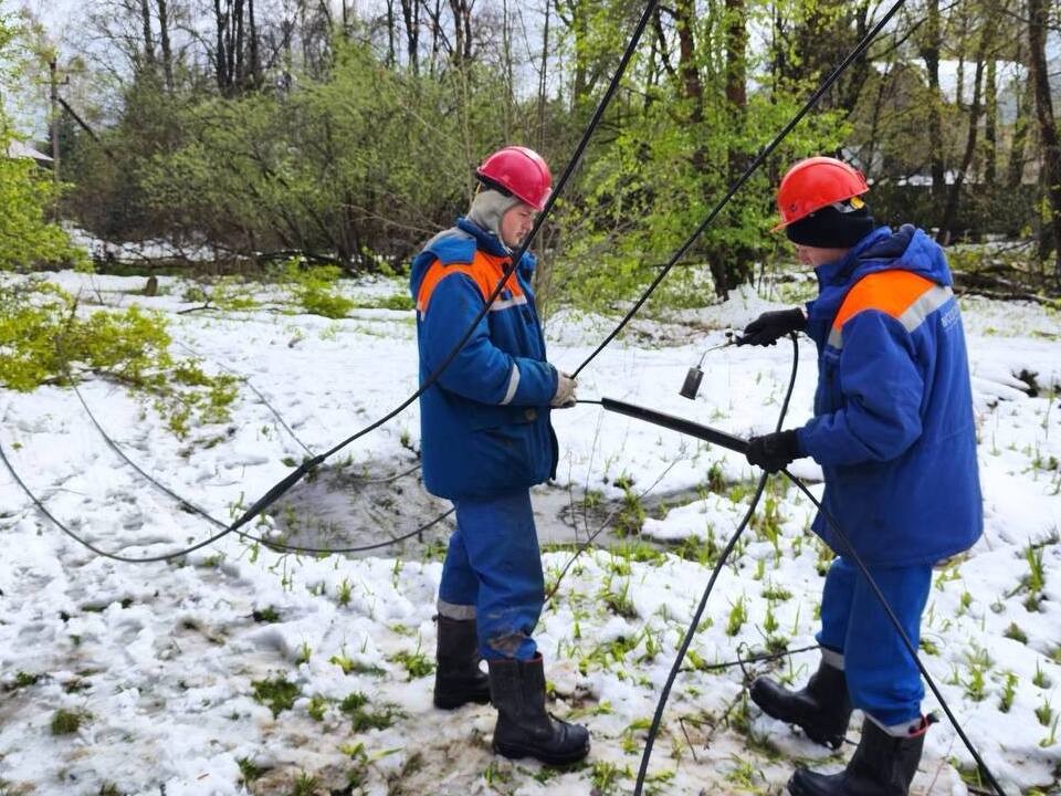 Электричество в Сергиево-Посадском округе полностью вернут до конца дня