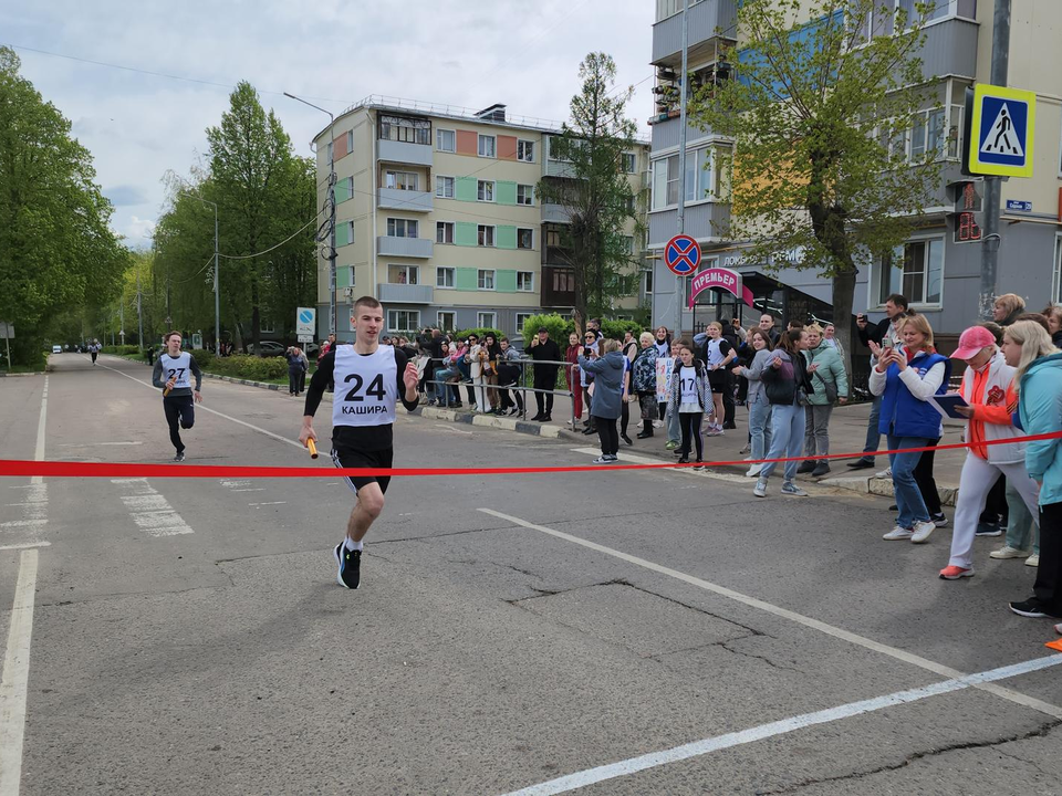 Традиционная первомайская легкоатлетическая эстафета состоялась в Кашире