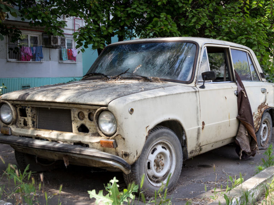 Из каширских дворов уберут ржавеющий годами автохлам