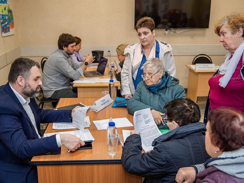 Глава Одинцовского округа встретился с жителями Горского
