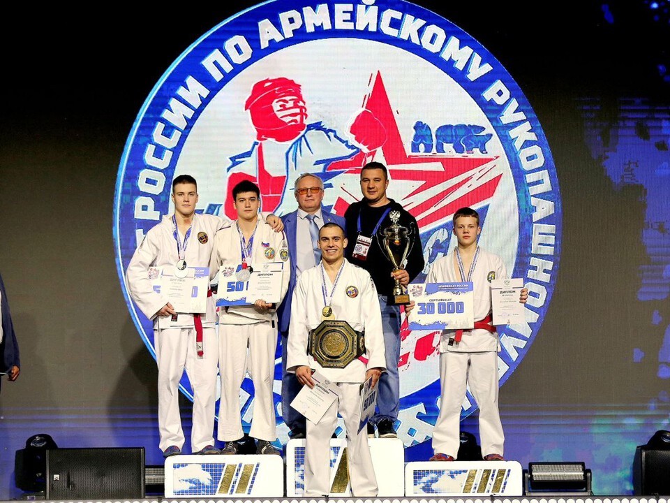 Балашихинцы привезли медали с чемпионата России по рукопашному бою