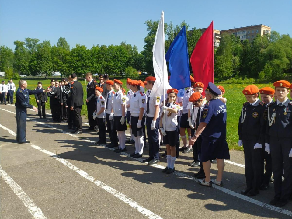 Кадеты Подмосковья продемонстрировали мастерство на соревнованиях по пожарно-спасательному спорту