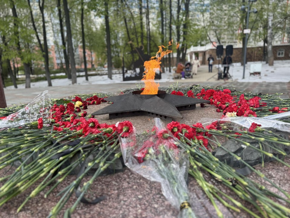 Жители Ленинского округа передали эстафету памяти