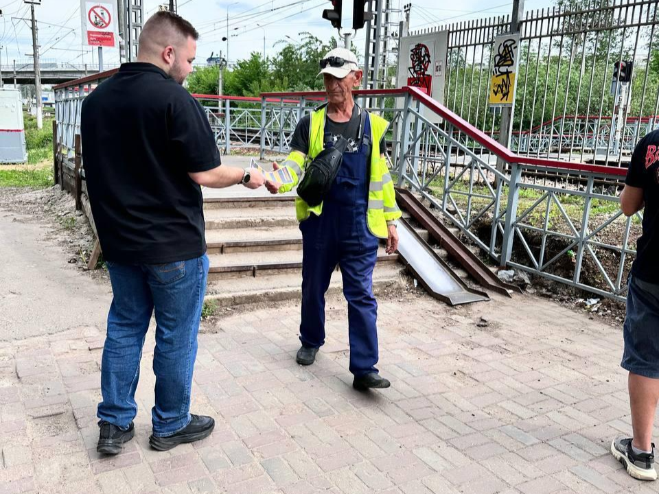 В Сергиевом Посаде прошел рейд по безопасности на железной дороге