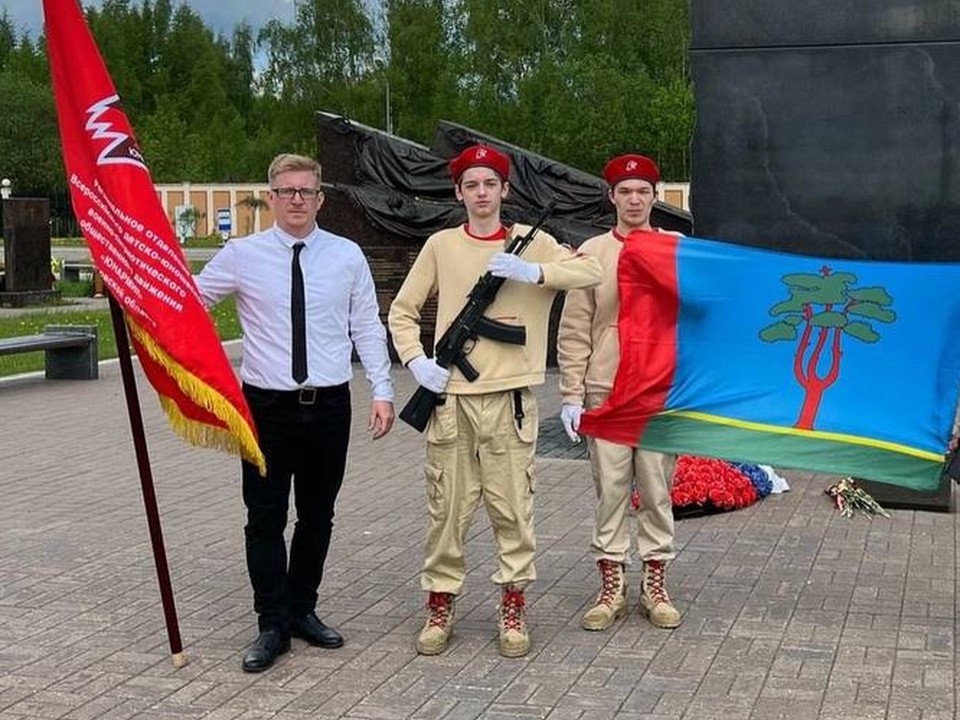 Юнармейцы из Черноголовки выступили на областном слете в Мытищах
