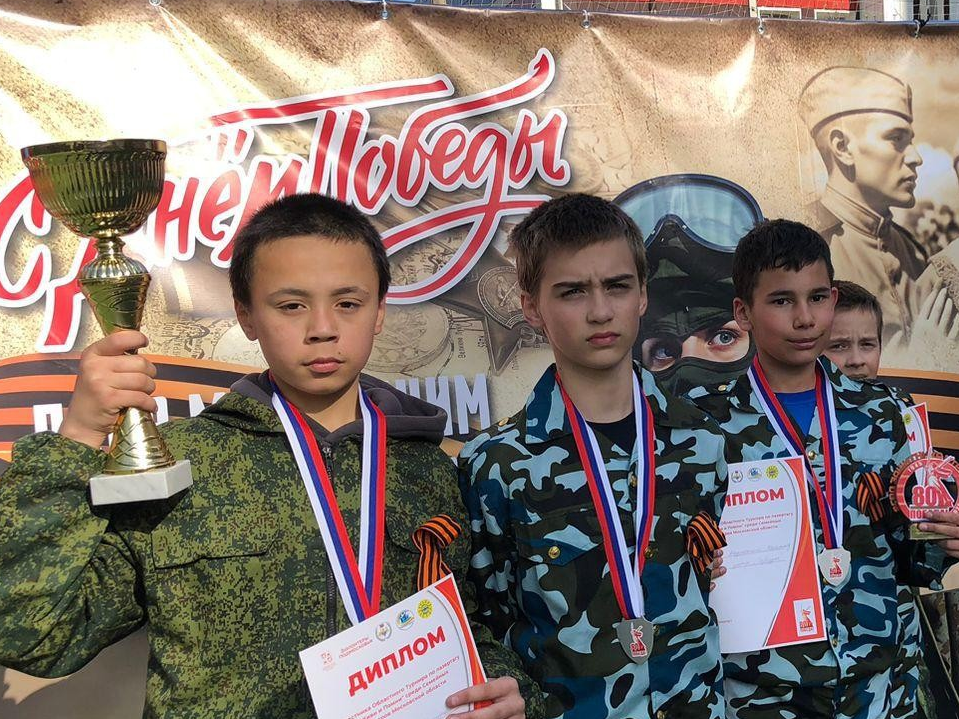 Рузские воспитанники семейного центра завоевали серебро в лазертаге
