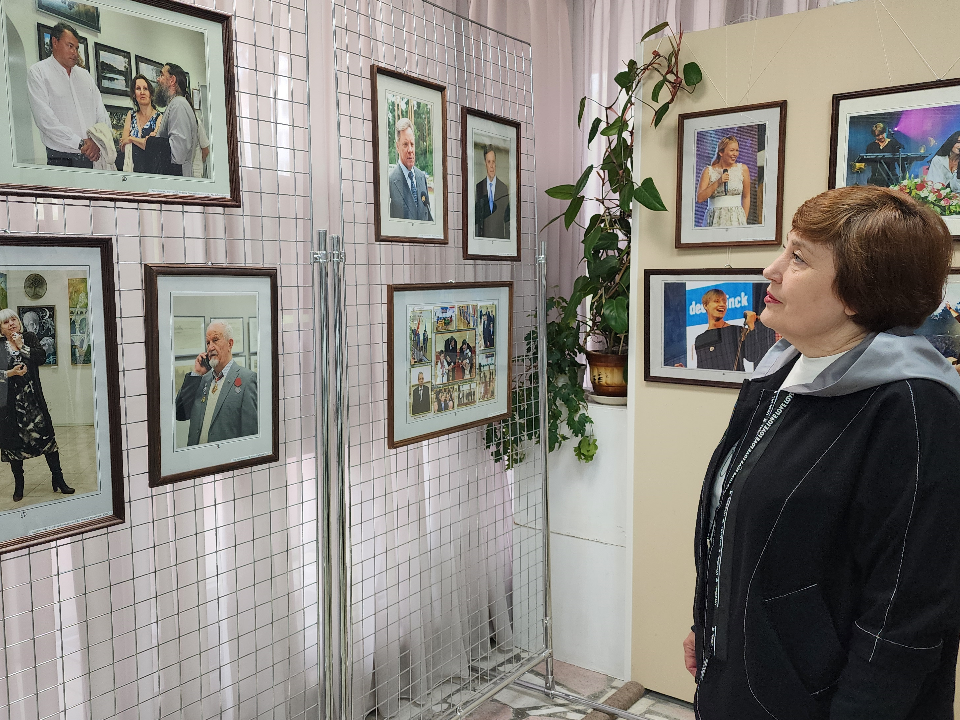 Протвинский ветеран фотожурналистики представил на выставке архив портретов