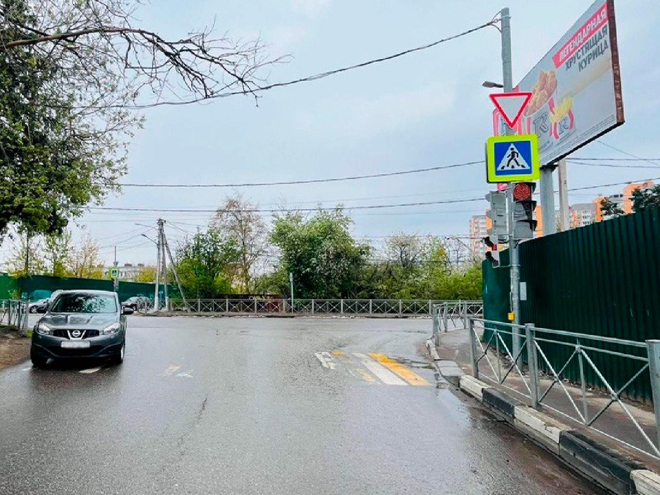 В Андреевке оперативно отремонтировали светофоры на двух улицах