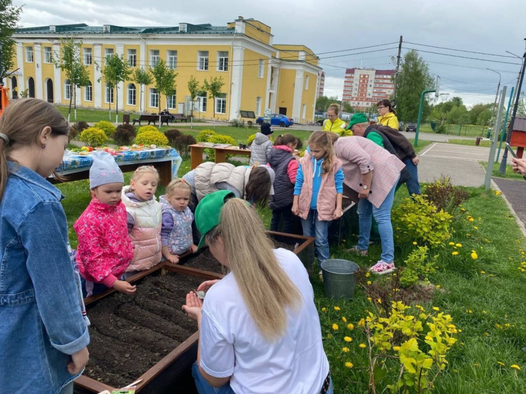 Петрушку, мелиссу, огурцы и тыкву посадят на народном огороде в Вербилках