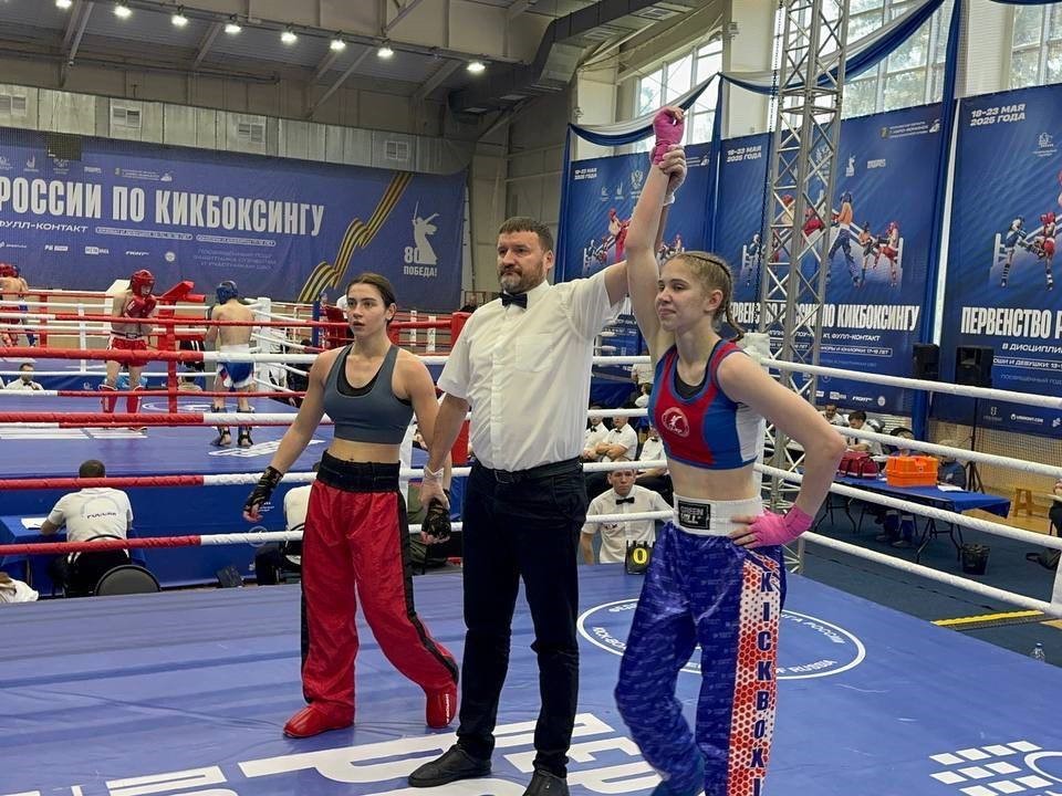 Ксения Андреева из Чехова выиграла Первенство России по кикбоксингу