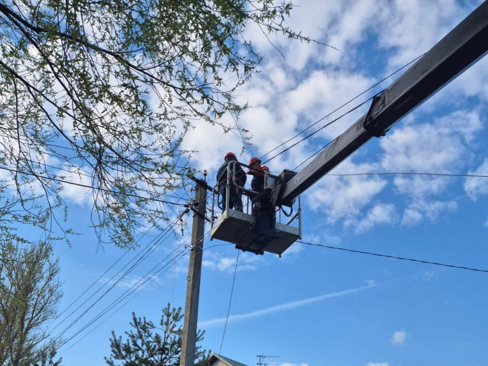 В Рузе полностью восстановили электроснабжение