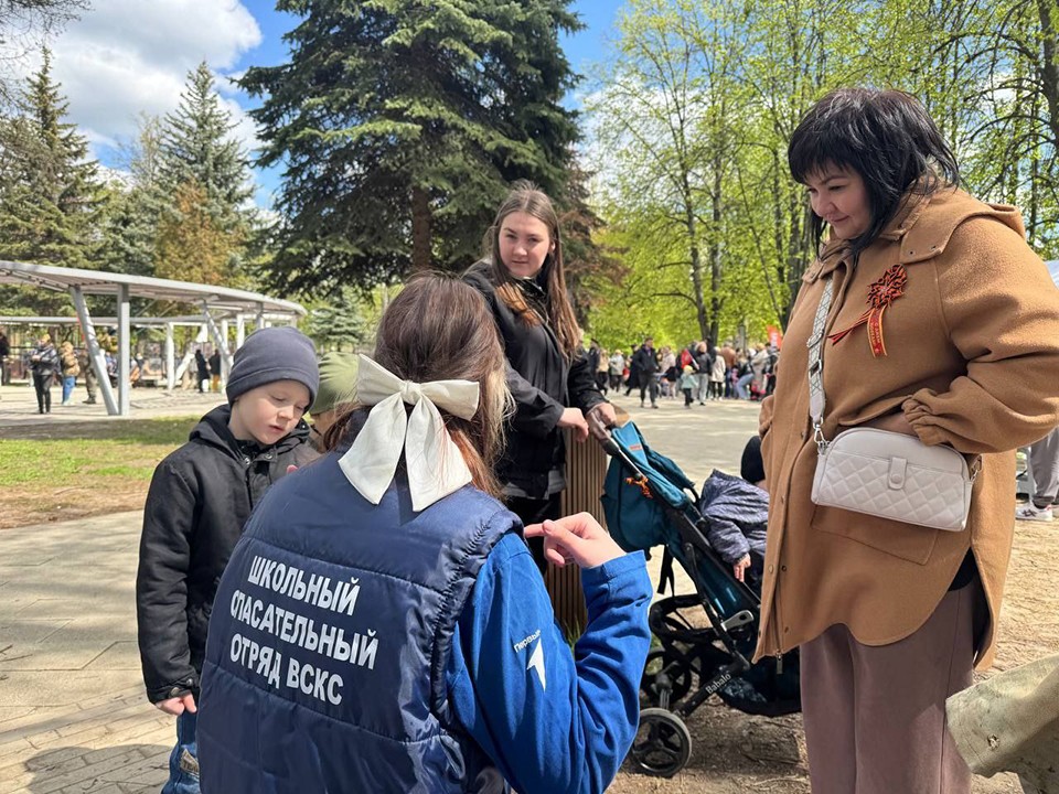 Детей в Пушкино научили оказывать первую помощь пострадавшим при пожаре