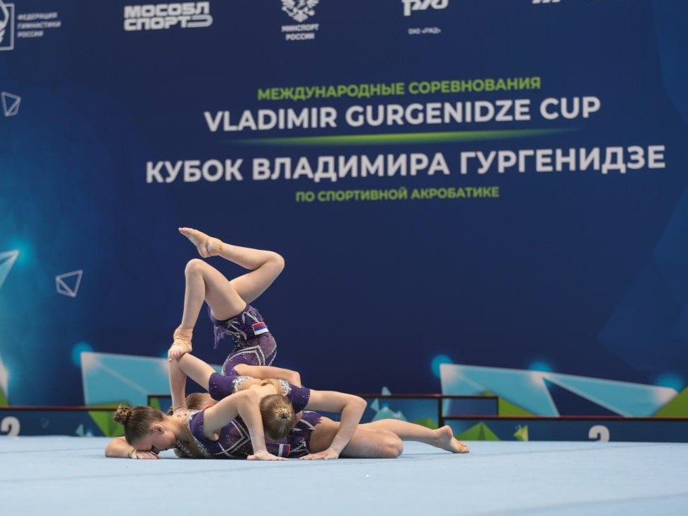 Спортсмены из Подмосковье завоевали четыре «золота» на международном кубке по акробатике