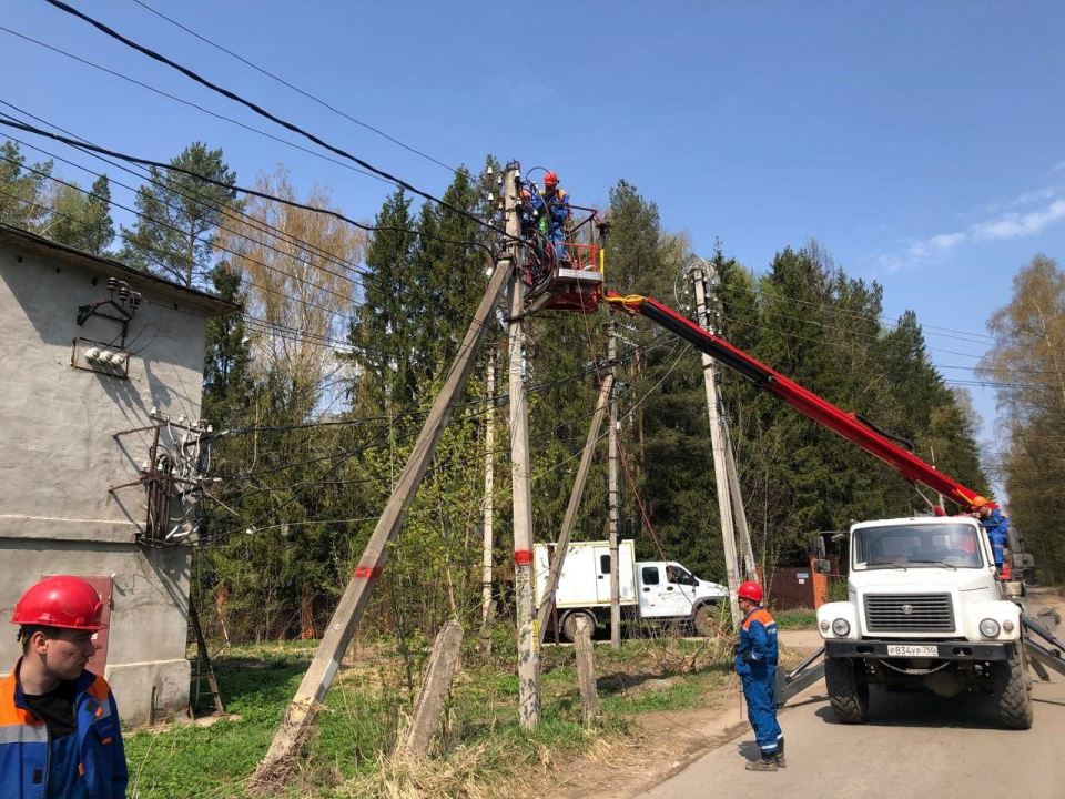 В Больших Вяземах появятся новые линии электропередачи