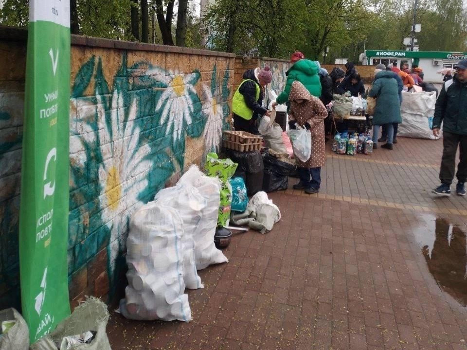 Больше 50 мешков вторсырья собрали в Раменском за один день