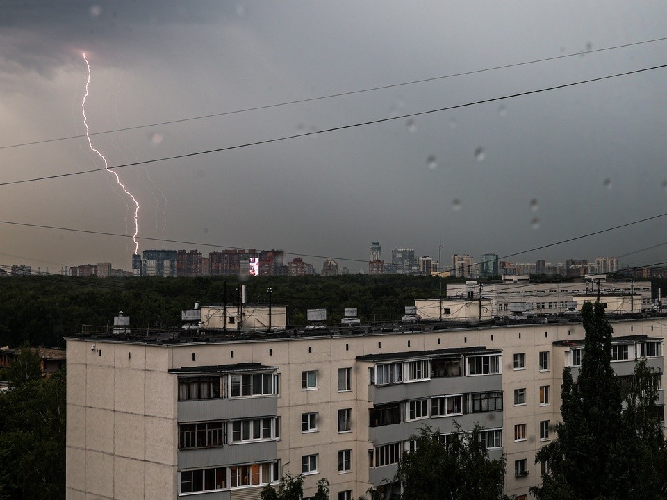 Жителей Подмосковья предупредили о грозах и сильном ветре 16 мая