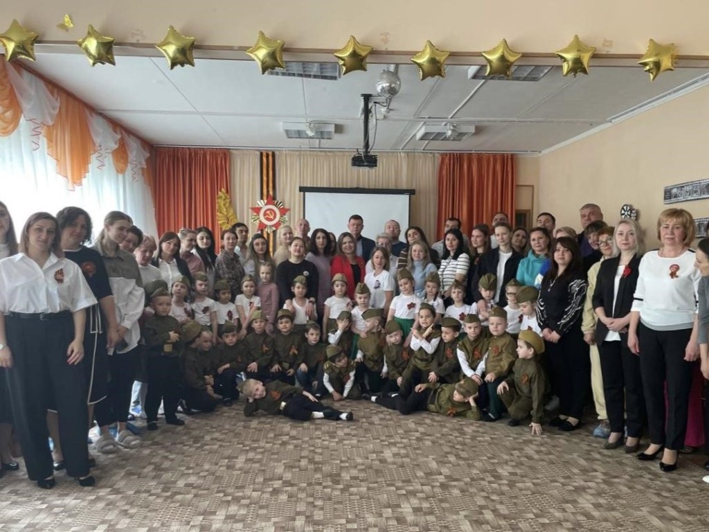 В детском саду №42 в Химках отметили 80-летие взятия Берлина