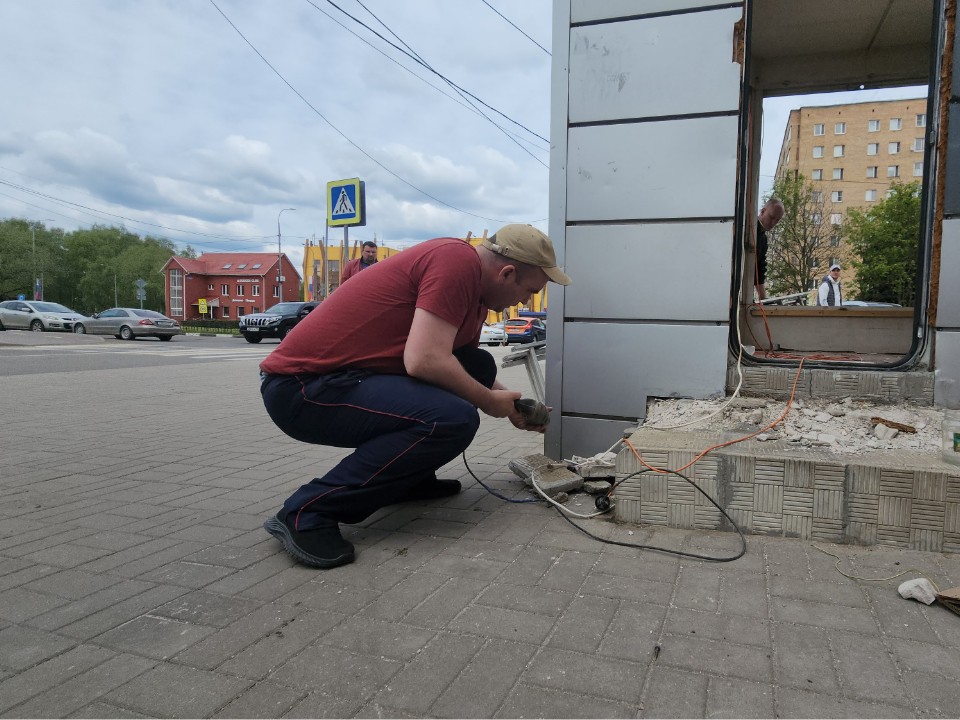 В Истре снесли более 20 нелегальных торговых точек