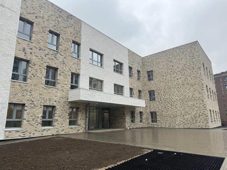 В новом детском саду в ЖК «У реки. Эко Видное 2.0» завершают отделочные работы