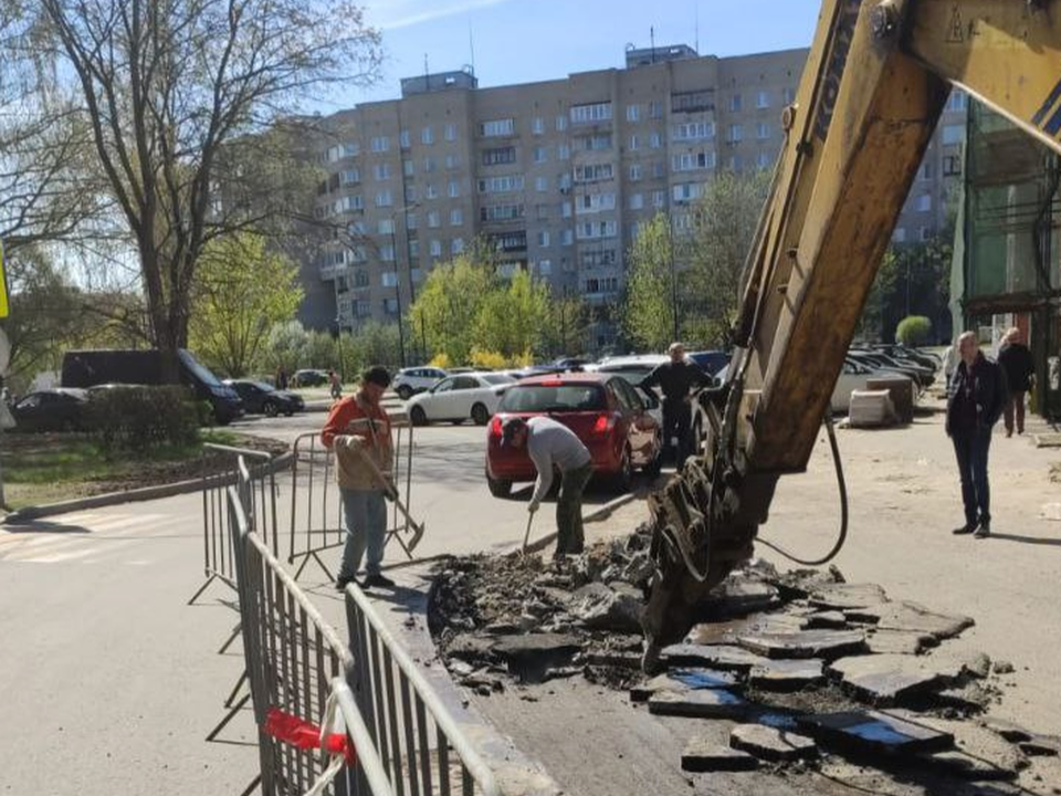 В Черноголовке завершают ремонт пешеходных и проезжих зон на Школьном бульваре