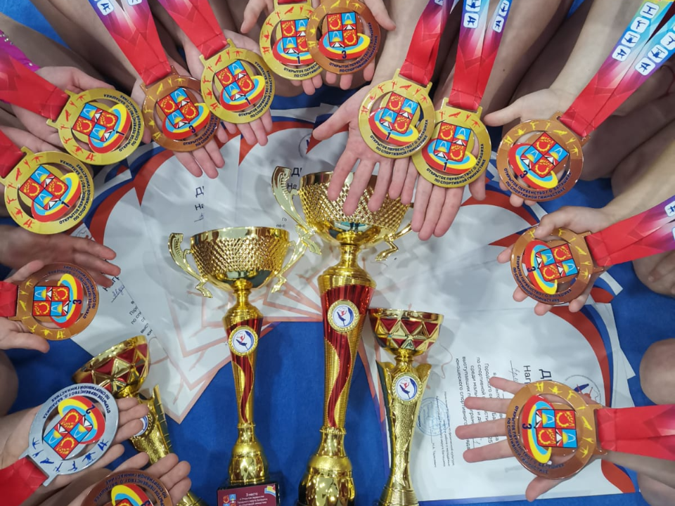 Электростальские гимнастки выиграли открытое первенство Мытищ