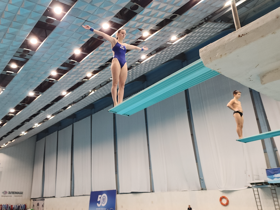 Виктория Казанцева из Электростали стала двукратной чемпионкой России по прыжкам в воду