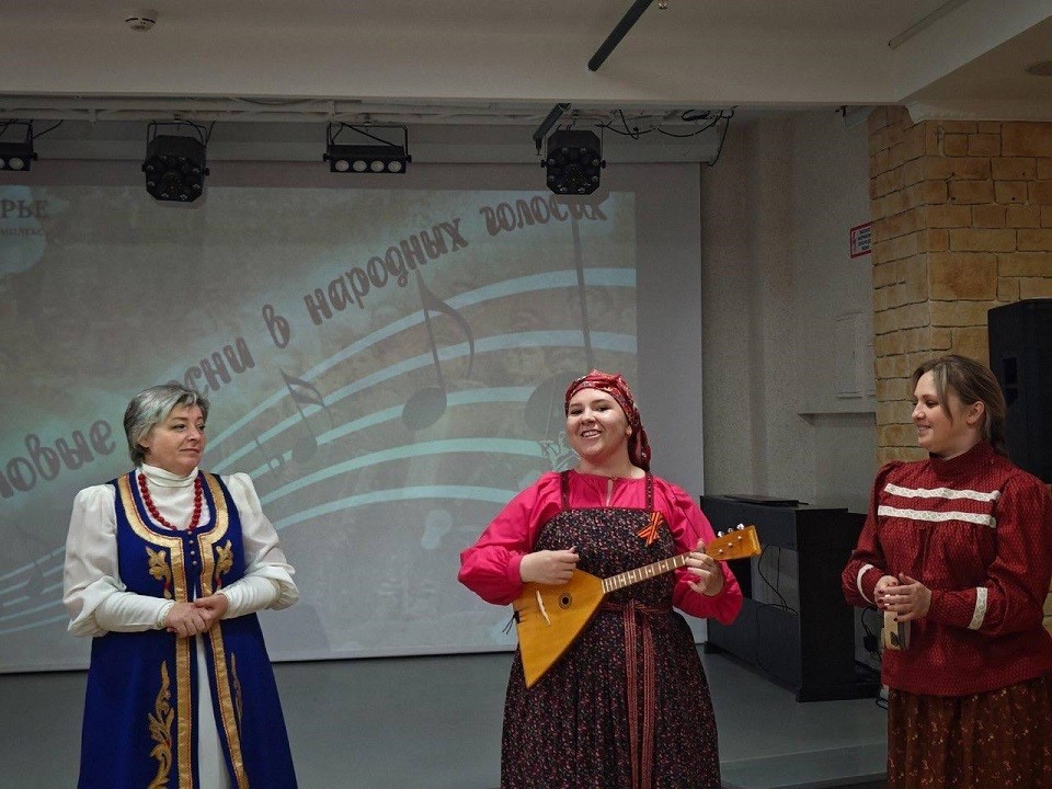 Концерт фронтовых песен провели в Красногорске