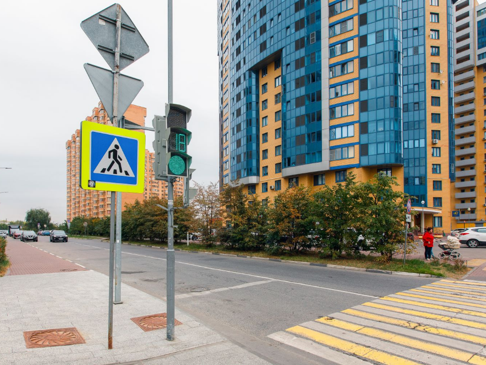 В Красногорске на улице Ленина отремонтировали светофор