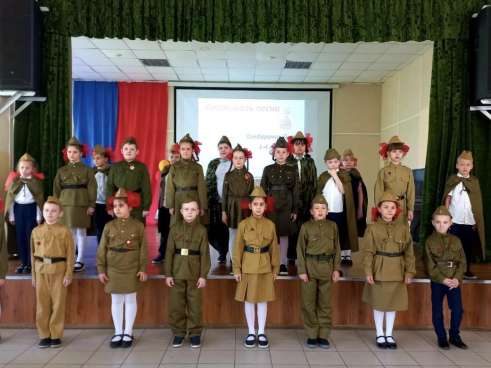 Подмосковные  школьники исполняют песни военных лет в акции «Голос Победы»