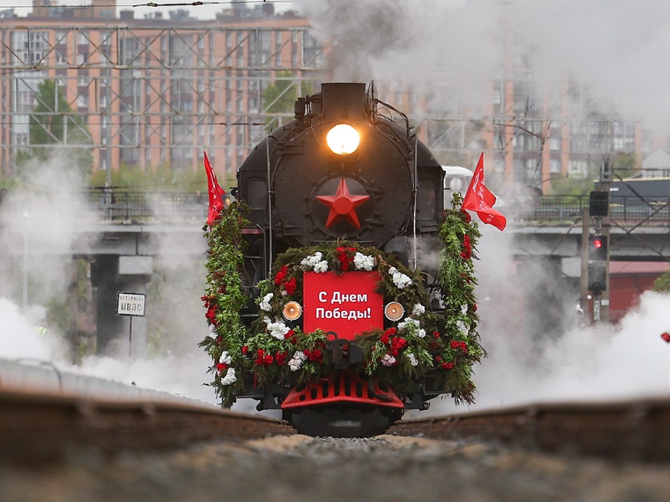 Памятный ретросостав замечен в Дмитрове