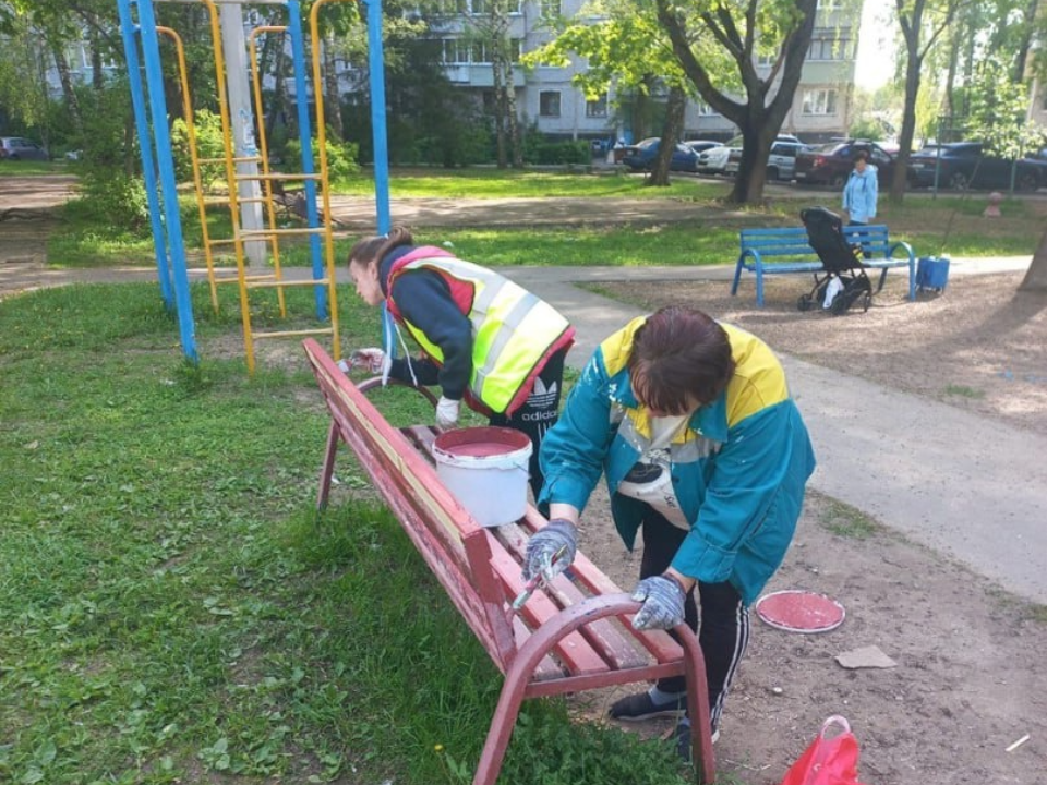 Детские площадки в Коломне сделали уютнее и привлекательнее
