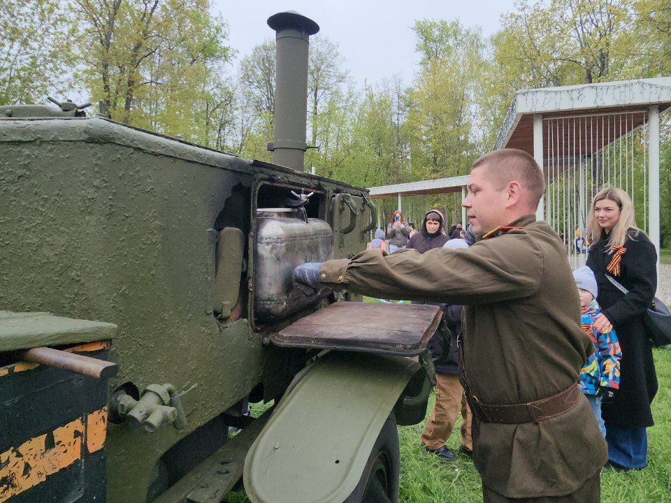 День Победы с размахом отметили в парке Истры