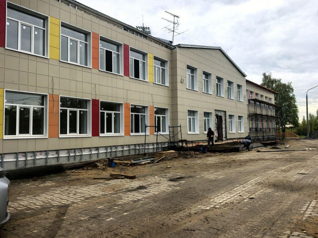 Обновленную школу в Обухове откроют 1 сентября