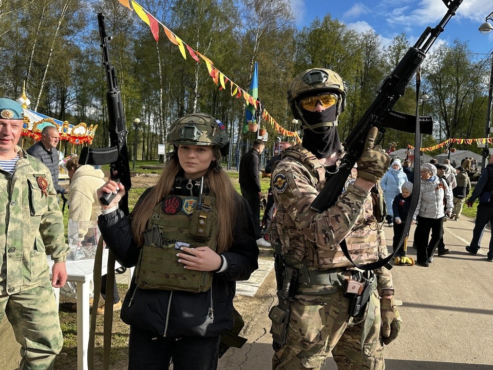 В Клину для жителей приготовили праздник с армейским колоритом