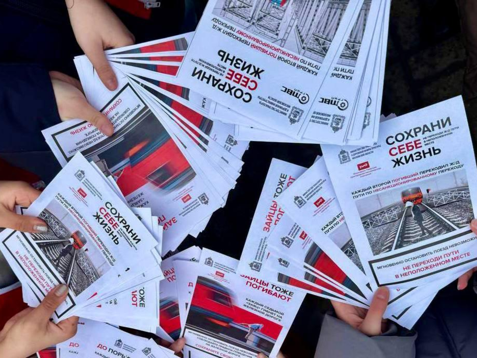 На железнодорожных станциях Павловского Посада проведут акцию «Сохрани себе жизнь»