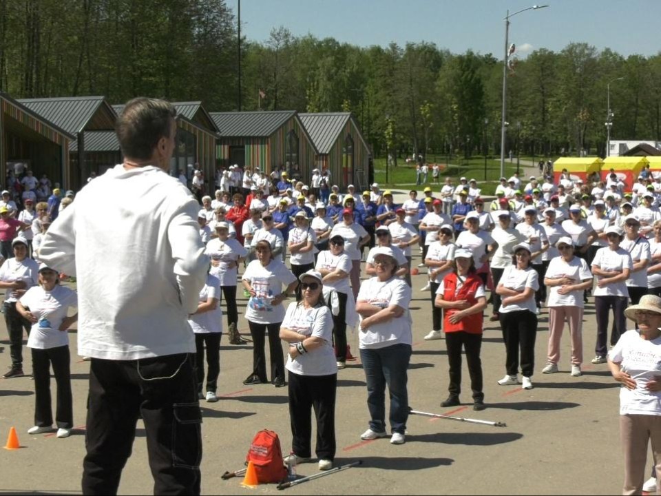 Егорьевцы присоединились к спортмарафону «Формула активного долголетия»