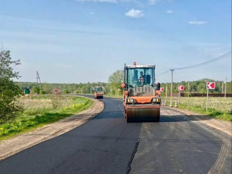 Мосавтодор завершил ремонт 2,7 км дороги в Сергиево-Посадском округе