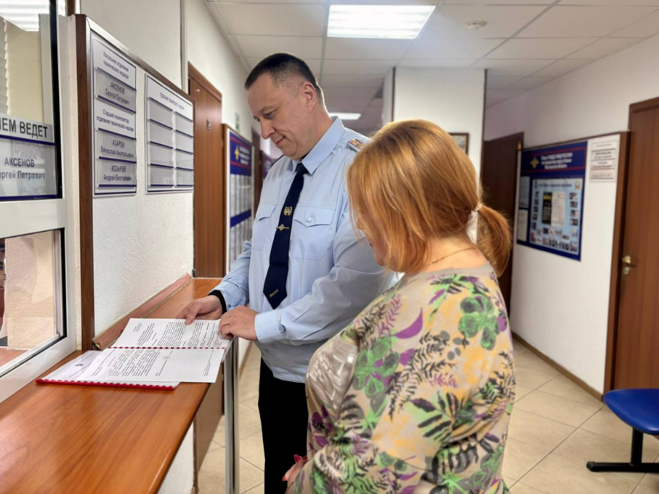 Общественница проверила работу отдела Госавтоинспекции в Химках