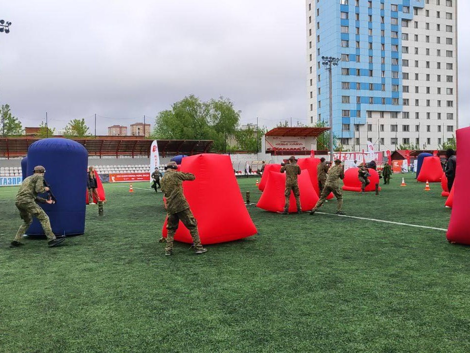 Юнармейцы Реутова взяли «золото» на первенстве Подмосковья по лазертагу
